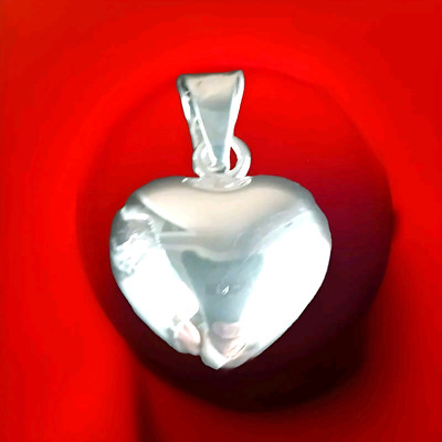 Erick's Sterling Silver Heart Pendant Taxco.925