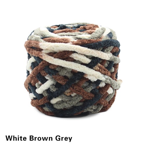 6-7mm Skeins Yarn Chunky Crochet Chenille Milk Soft Baby Velvet Knitting Wool UK - Picture 54 of 61