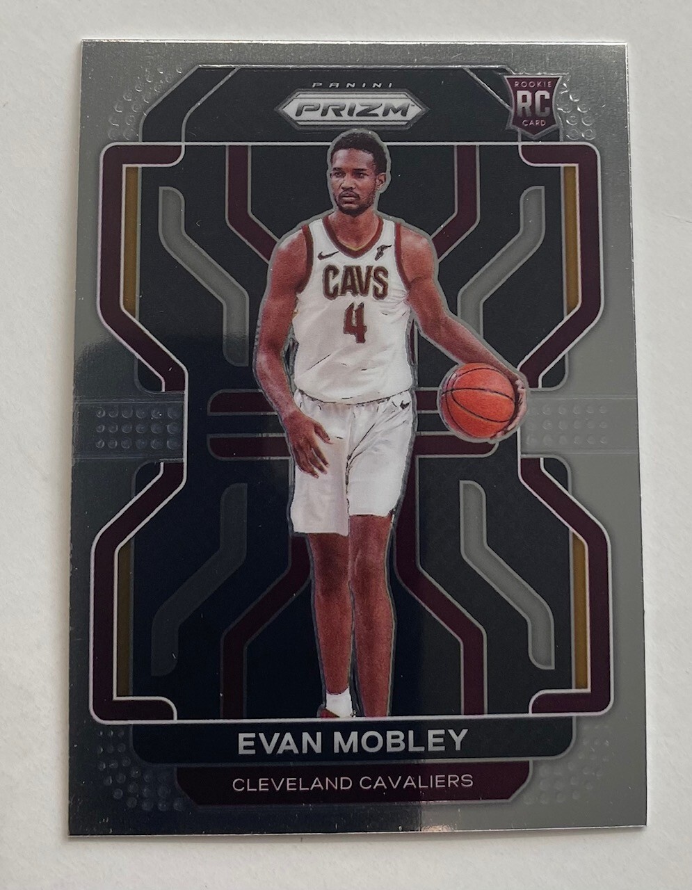 2021-22 Panini Prizm Evan Mobley RC #325 Cavaliers