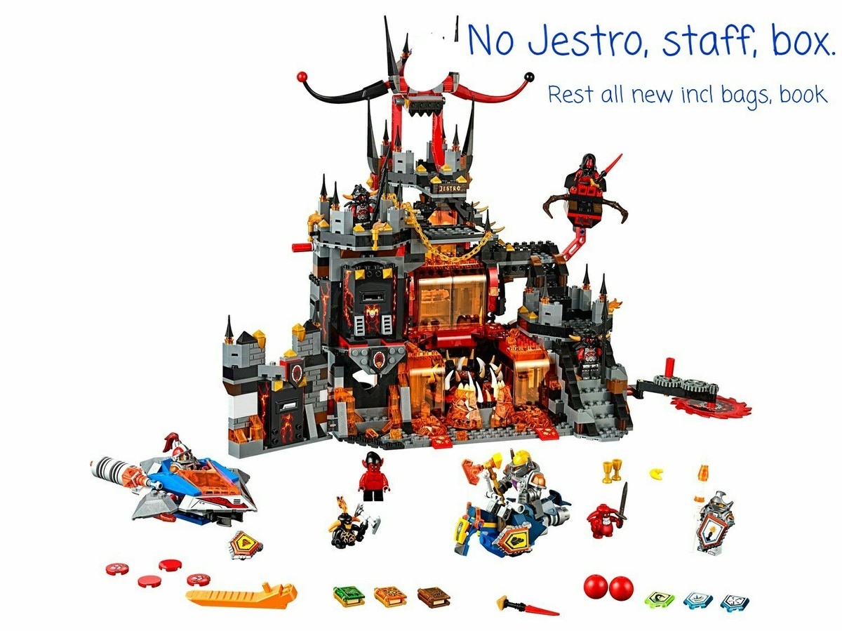 NEW Lego 70323 Nexo Knights Jestro's Volcano Lair - NO Jestro