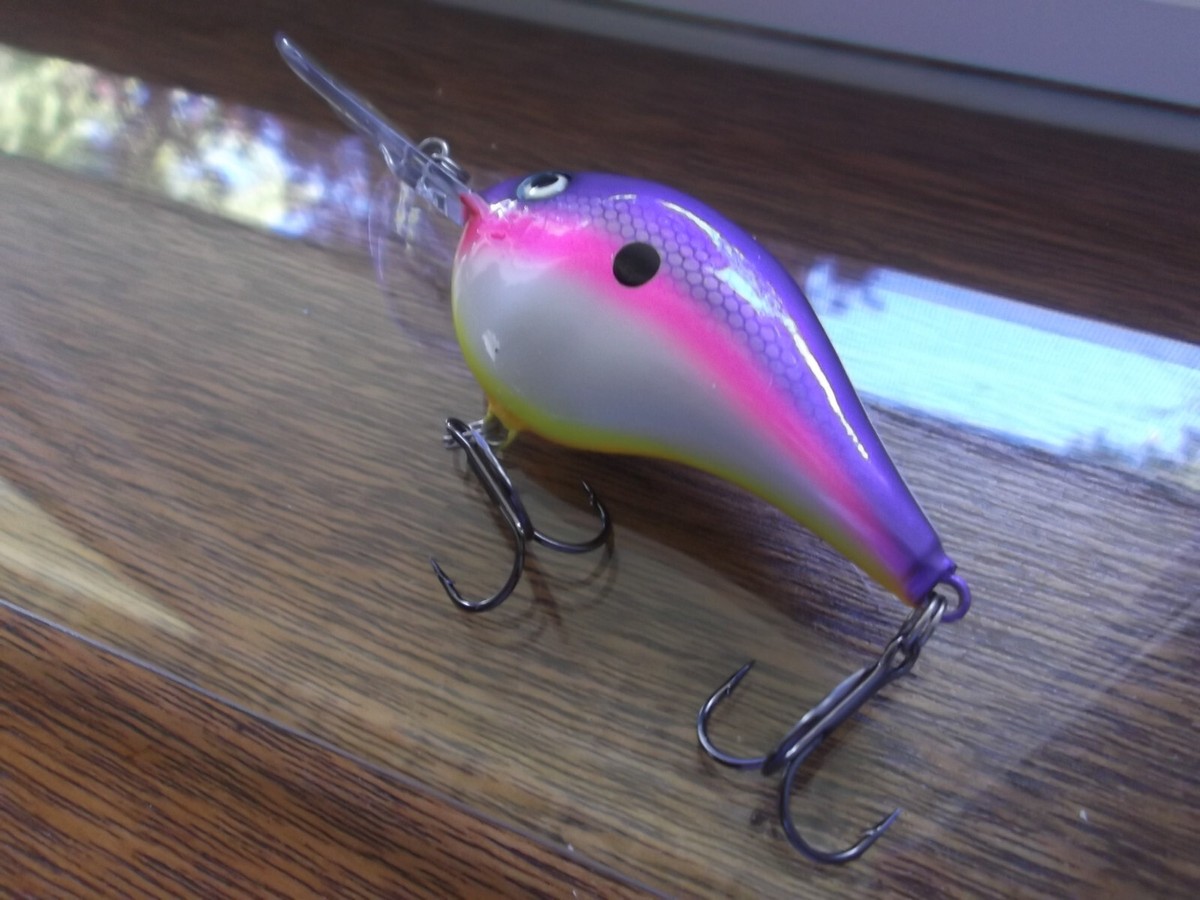 Leurre Rapala DT-16 Peint à La Main – Balsa – Flottant Neutre – Coloris Girlfriend