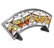 Frank Lloyd Wright Art Work Rare Type Arch stained glass Rare Used