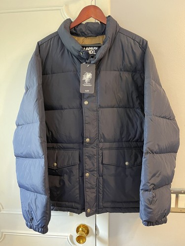 Buy New Mens Lands End Navy Blue Jacket 