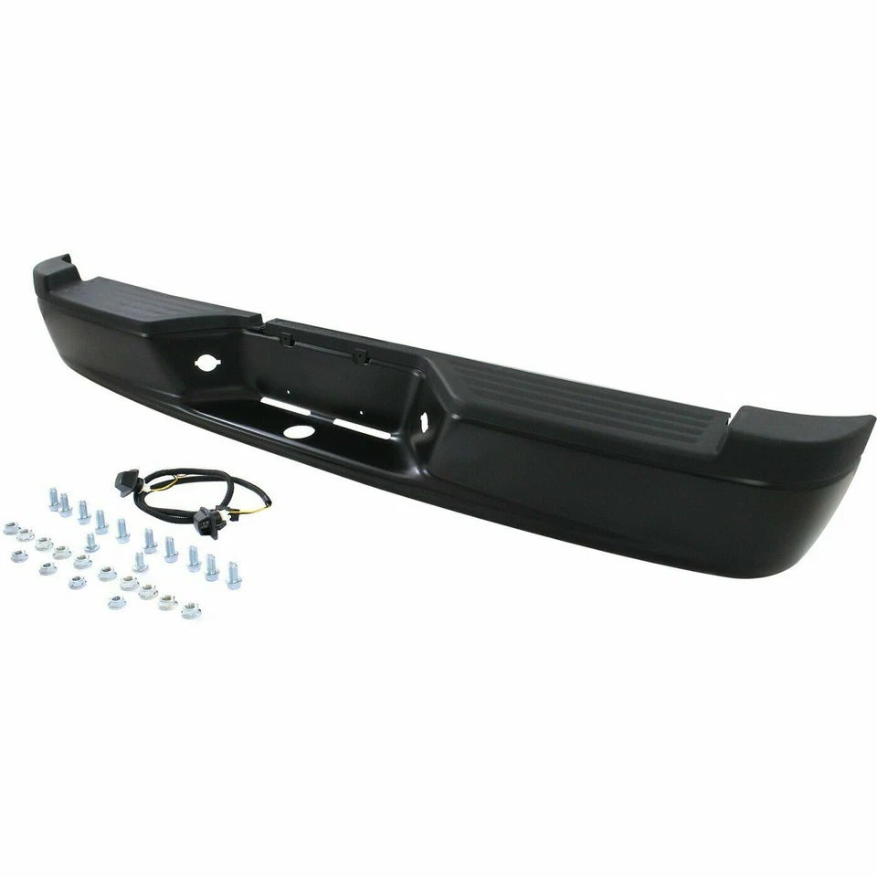 New Rear Black Step Bumper For 2005-2011 Dodge Dakota CH1103114 55077652AB Foto 4 de 4