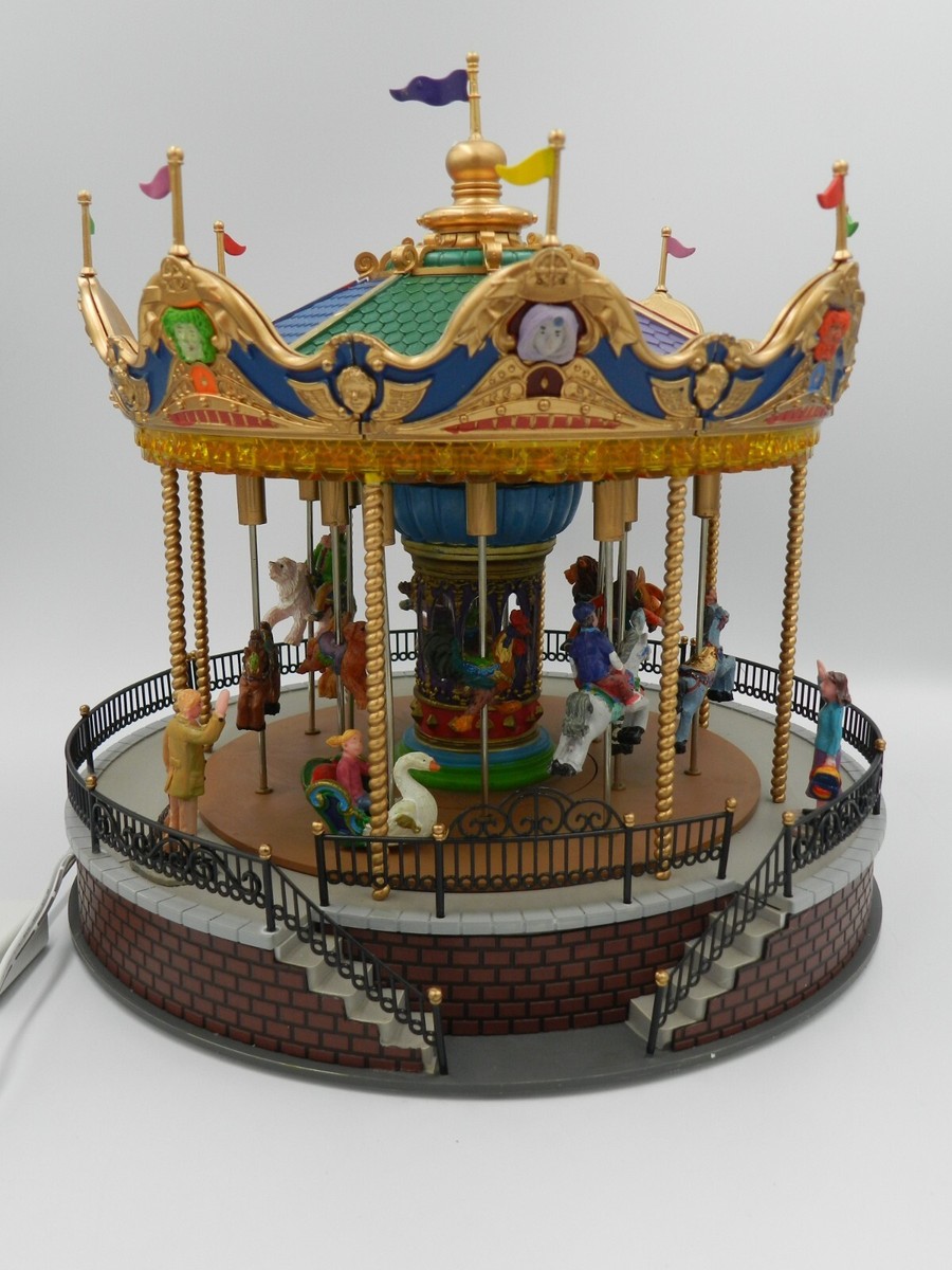 オルゴール Lemax Christmas Cheer Carousel Christmas Cheer Carousel