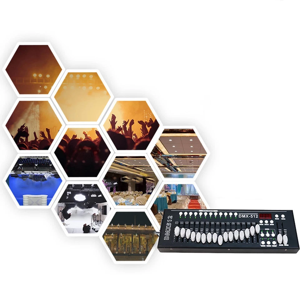 Dmx 512 DJ Light Controller Console Controller for Bars Live - Image 4 of 4