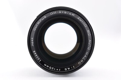 Near MINT] Olympus OM-System Zuiko MC Auto Macro 135mm f4.5 MF