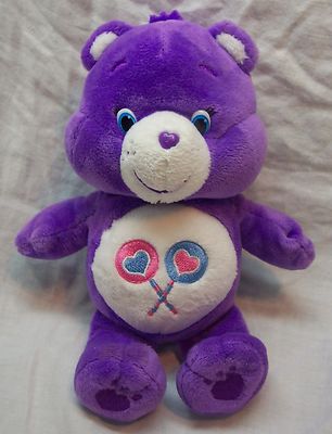 Care Bears SOFT PURPLE SHARE BEAR 8