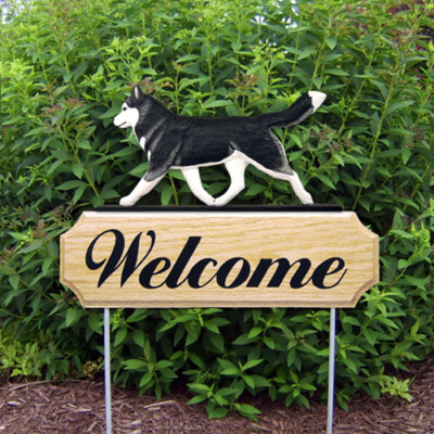 Siberian Husky DIG Welcome Stake