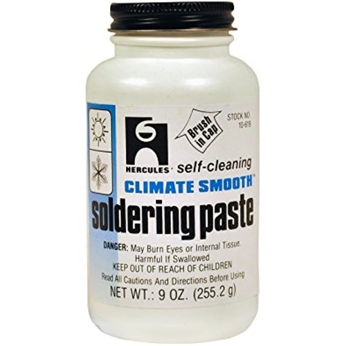 Hercules Climate Smooth Soldering Paste, Self Cleaning, Lead Free, With Screw