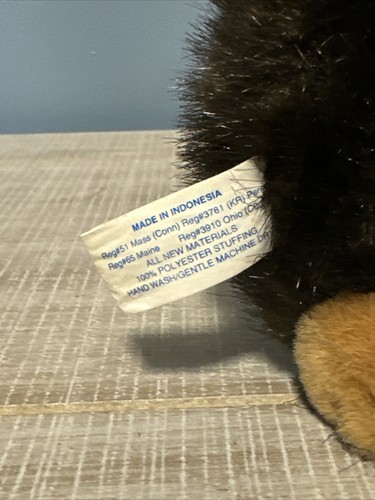 Smithsonian Institution Plush Bear Wild Heritage Collection Sound Prints 1989 - Picture 6 of 7