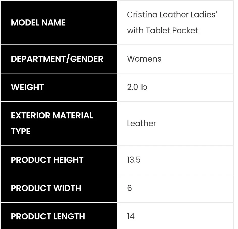 Bolso Christina de cuero Mcklein Foto 2 de 4