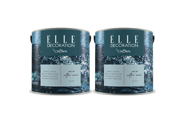 ELLE DECORATION 2x2,5 L No.212 Wave After Wave Wandfarbe Matt Innen Crown B-WARE