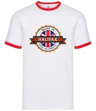 Made In Halifax - Mens Ringer - Hometown City Town