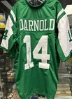 Sam Darnold Autographed New York Jets Custom Jersey Leaf Authentic NFL