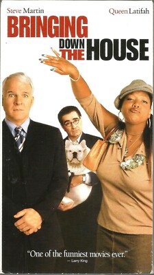 Bringing Down the House VHS 2003 Steve Martin Queen Latifah Eugene Levy Comedy