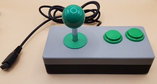 Atari 7800 and 7800+ Two Button Arcade Joystick (Sanwa Style, 8-Way) - Picture 8 of 25