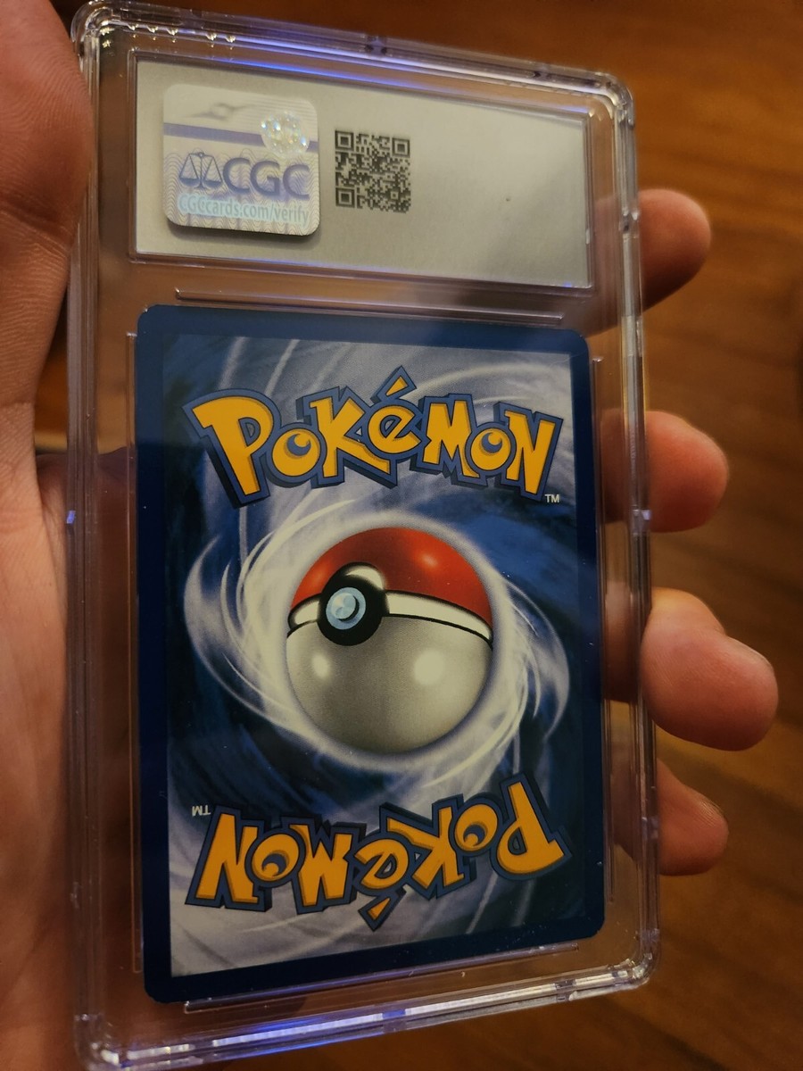 CGC 10 GEM MINT 2000 Pokemon Gym Heroes 1st Edition Misty's Seel