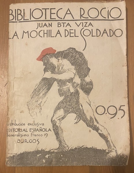LA MOCHILA DEL SOLDADO EDITORIAL ESPAÑOLA GENERALISIMO FRANCO  Libro