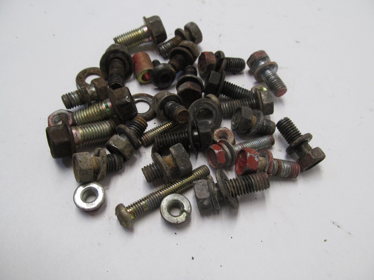 1985 KAWASAKI KLF185 KLF 185 BAYOU MISC HARDWARE SCREWS BOLTS NUTS