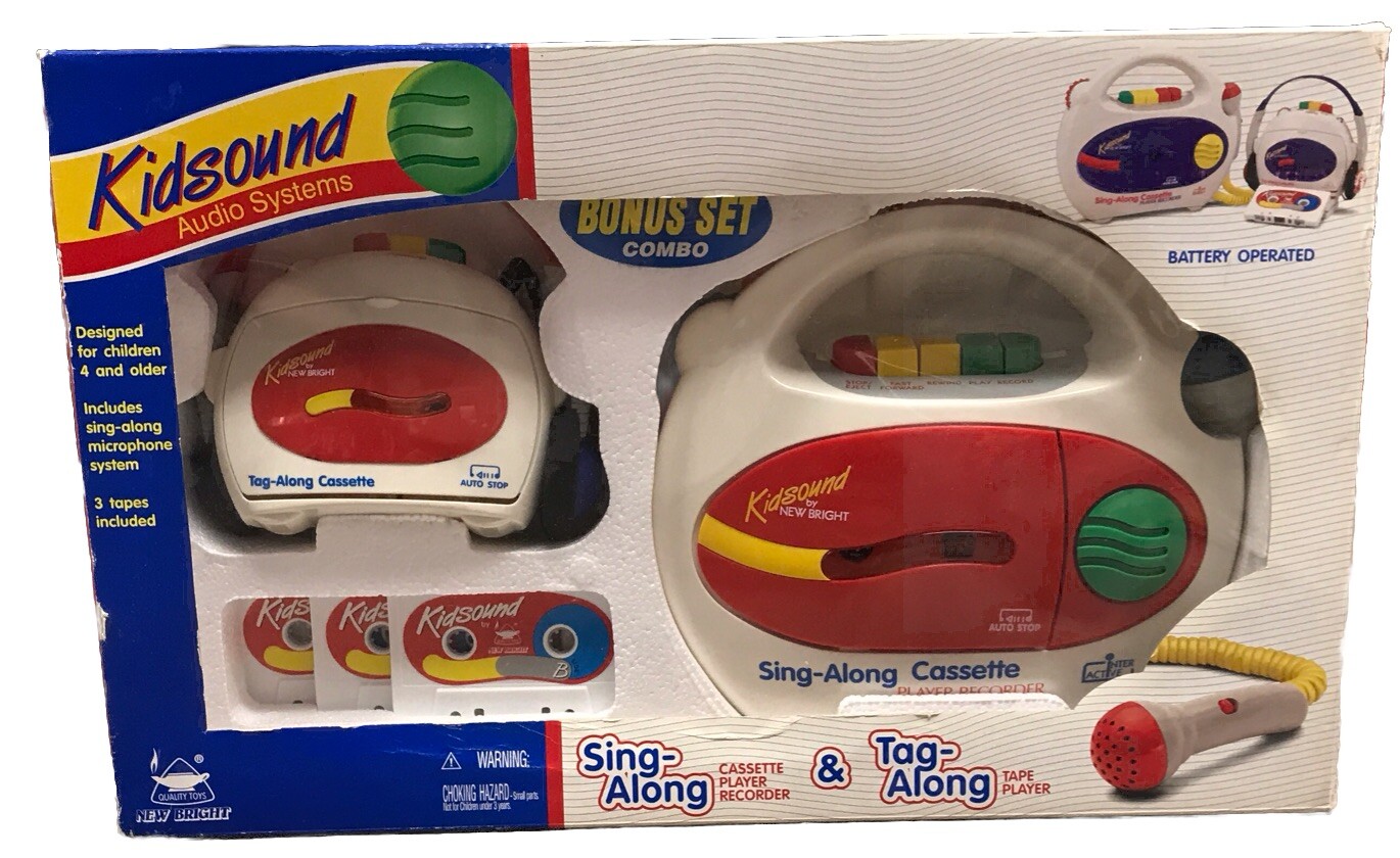 SING ALONG CASSETTE RECORDER PLAYER