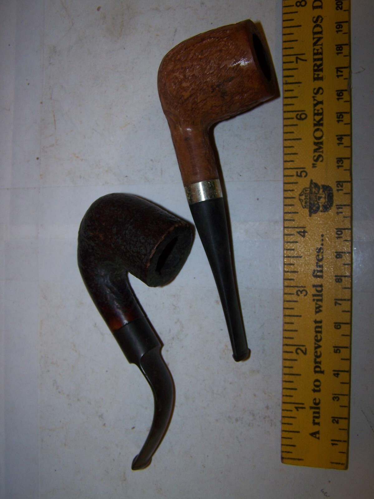 Lot of 2 Vintage Tobacco pipes eBay