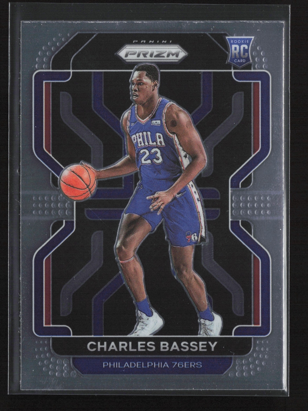 2021-22 Panini Prizm Charles Bassey RC #304 Philadelphia 76ers