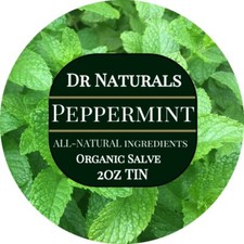 BIGGGY PEPPERMINT SALVE Organic Ingredients- MADE IN USA - Ships in 24 hours 4oz