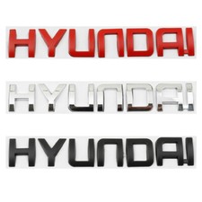3D Metal modified Car Side Rear Trunk Emblem Sticker Badge Decal For HYUNDAI