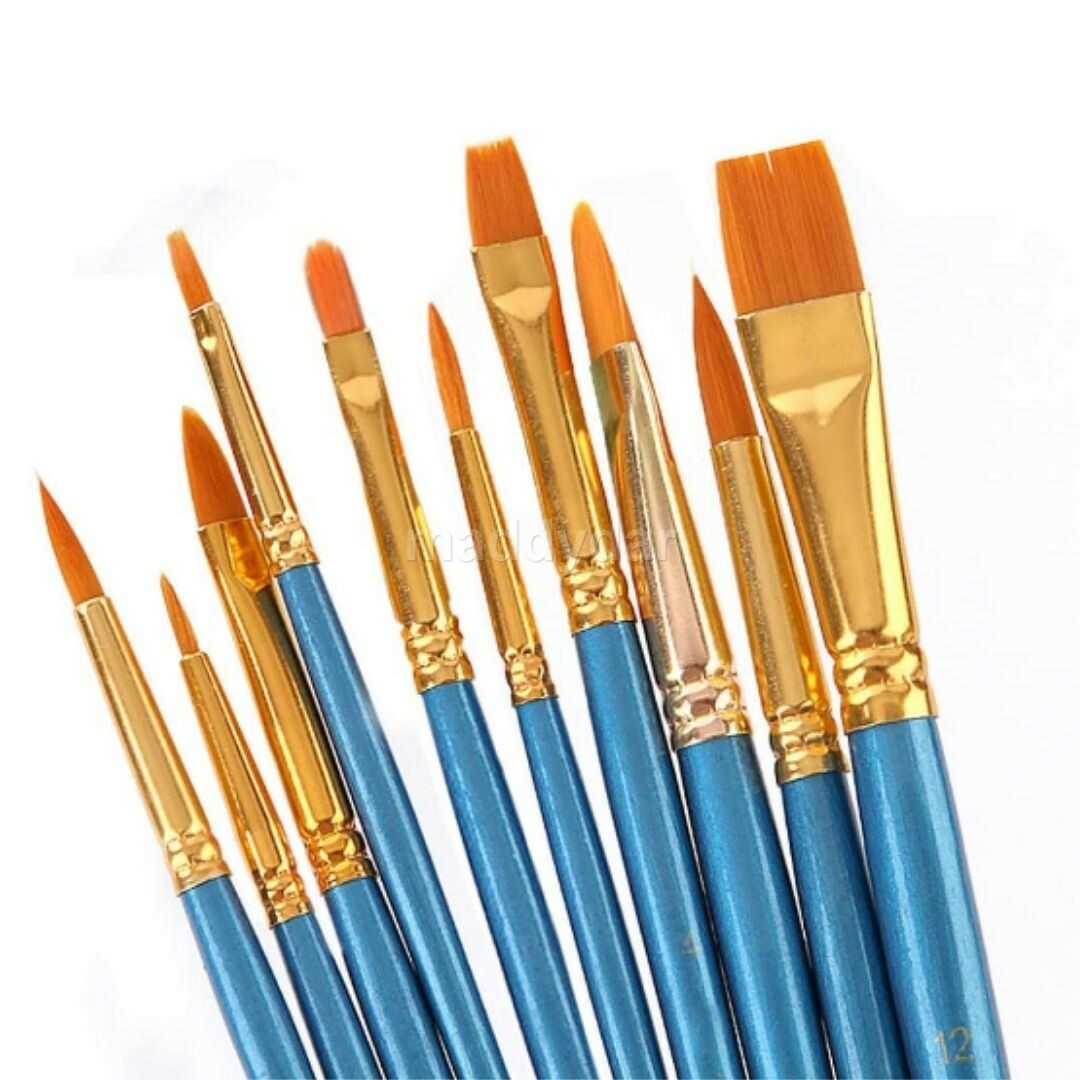 Best Model Miniature Paint Brushes Small Detail Art Paint Brush Set