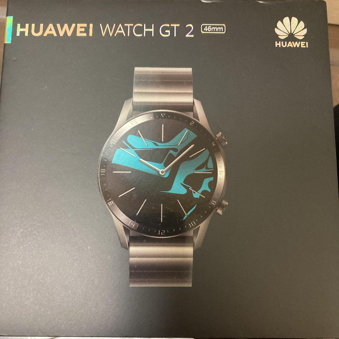 【新品】HUAWEI Watch GT2 46mm Elite/チタングレー