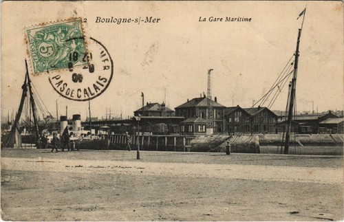 Carte Postale Ancienne CPA Boulogne-sur-Mer - Les Vieux Passeurs - 1963