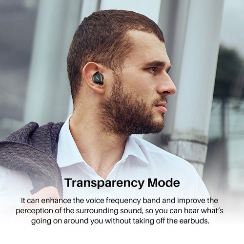 TOZO NC7 Pro Bluetooth 5.3 Earbuds 6 Mic Hybrid Active Noise Canceling Headphone - 第 6/9 張圖片