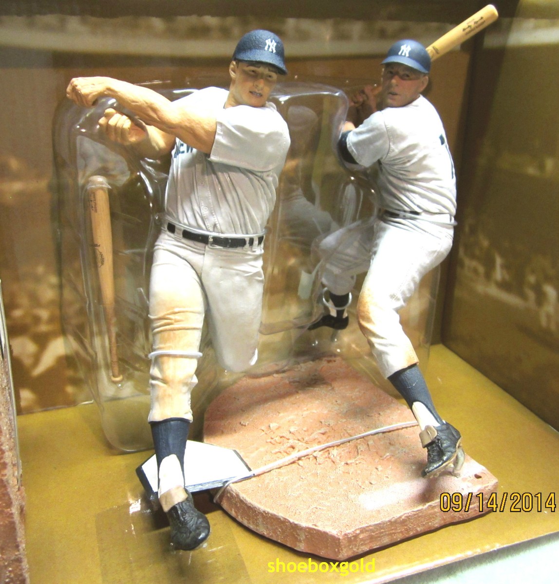 McFarlane Mickey Mantle フィギュア2 MICKEY MANTLE and ROGER MARIS, McFarlane 2-Figure Pack, New York