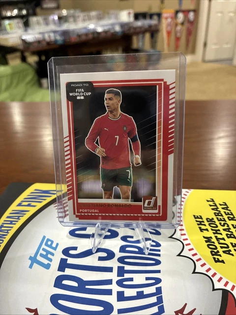 🔥2025/26 Panini Donruss Soccer Road To The World Cup Cristiano Ronaldo #91