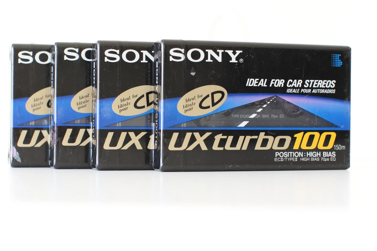 Lot De 8 Cassettes Sony Type II Chrome - UX, FX, Pro - 60/90 Min - Neuf Scellé