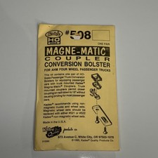 Kadee 508 Magne-Matic Coupler Conversion Bolster HO for AHM Four Wheel Trucks