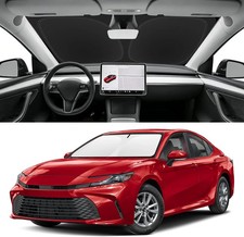 Custom Fit Windshield Sun Shade for Toyota Camry 2025-2026, Hybrid, LE, SE, XLE,