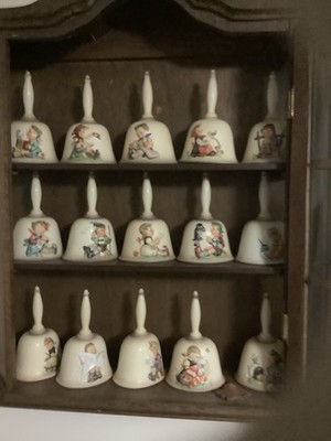 15 Hummel Annual Bell Collection NO BOXES  1978-1992 - Case Not Included