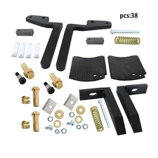 LH & RH Bobtach Handle Wedge Rebuild Kit for Bobcat Skid Steer 741 742 743 843