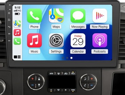 10.1'' For 2007-2013 Chevy Silverado GMC Sierra Carplay Stereo Radio Android 64G