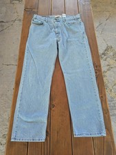 Vtg LEVI STRAUSS Signature Mens Light Wash Regular Fit Denim Jeans 36 x 30