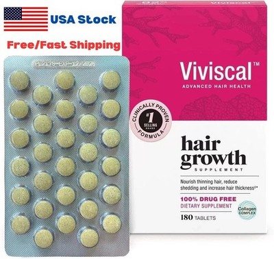 Vivi.scal Hair Growth Vitamins Women Supply 180 Month Tablets 3 USA Stock sought