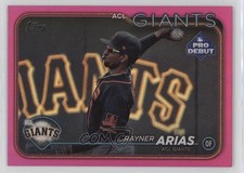 2024 Topps Pro Debut Fuchsia Foil 198/199 Rayner Arias #PD-78 8d2