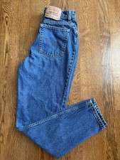 Vintage 1996 Levi  s 512 Jeans USA Made High Rise Slim Tapered Mom 29x30 90s