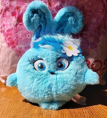 Sunny Bunnies Sound Slammers Shiny Plush Blue Vibrating WORKING