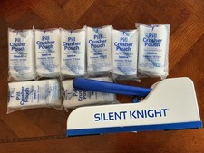 Silent Knight Pill Crusher Used for 2 months. 400 Bags included