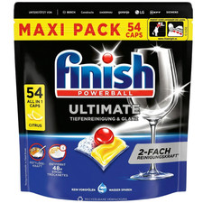 Finish Ultimate All-in-One Geschirrspülkapseln Citrus, 54 Kapseln
