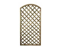 PANNELLO GRIGLIATO AD ARCO IN LEGNO IMPREGNATO CM.90X180 ARREDO  GIARDINO PEZZI2