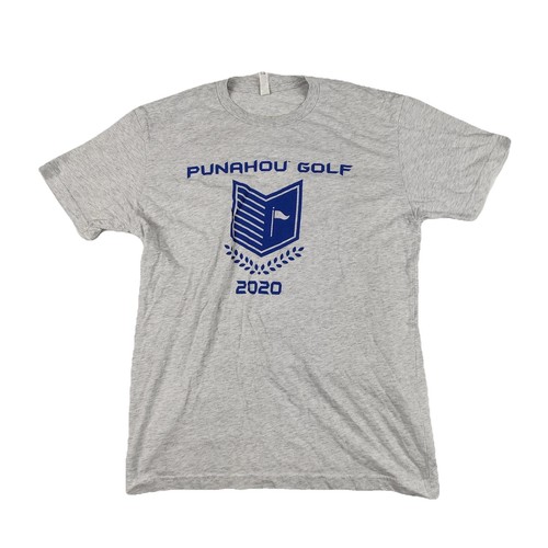 Next Level Apparel Shirt Mens Medium Punahou Golf 2020 Tamashiro Graphic Tee